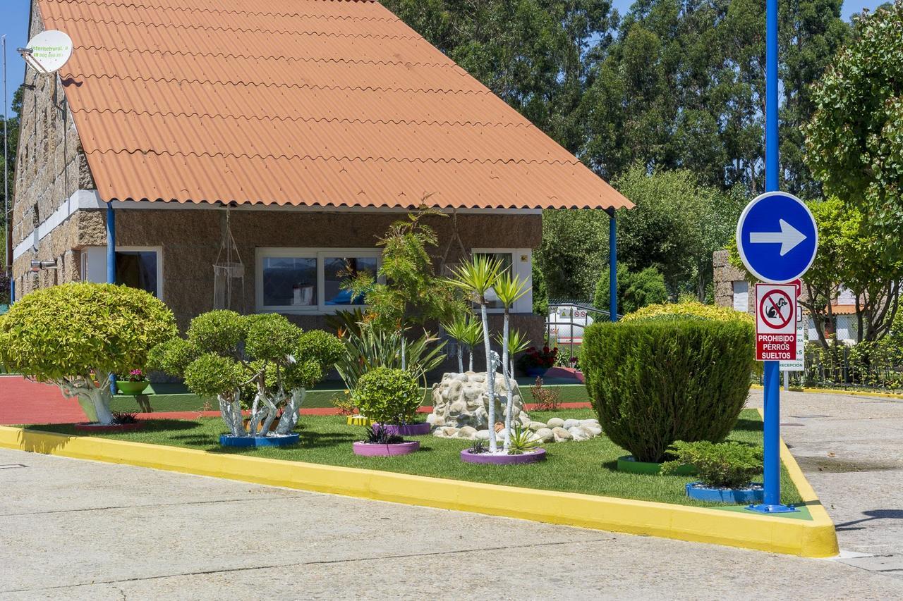 Camping Santa Tecla A Guarda Esterno foto